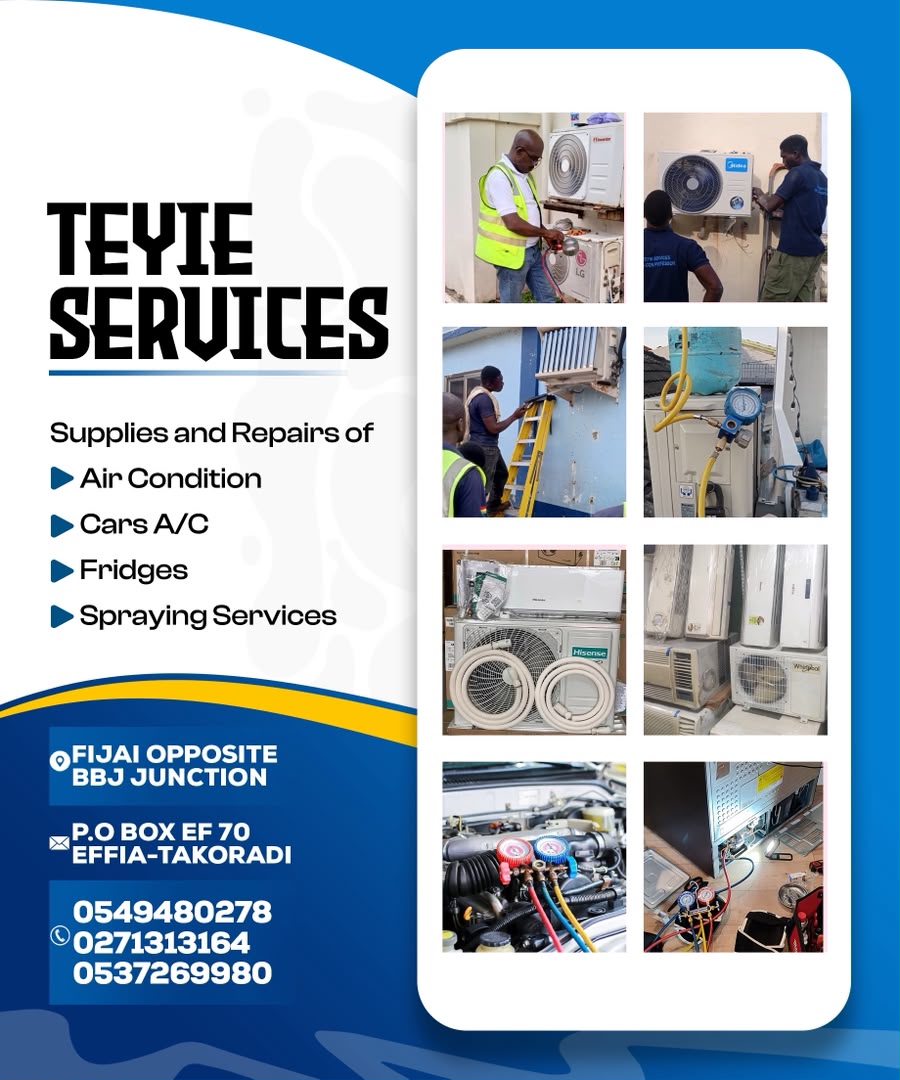 Teyie Services air conditioning and refrigerator services